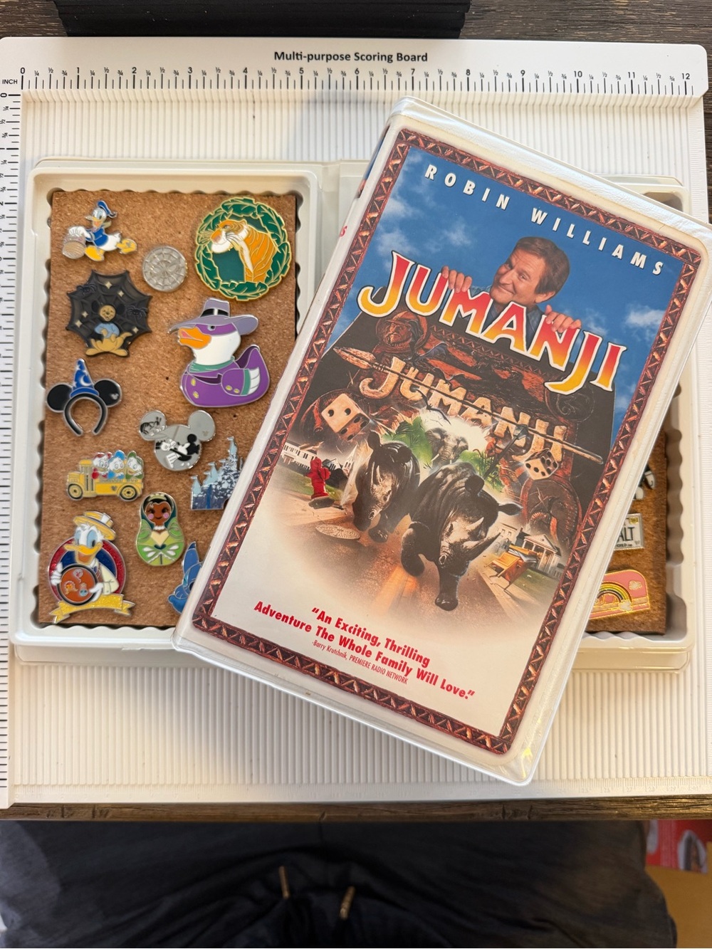 Disney’s Jumanji VHS Pin Board